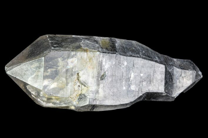 Double-Terminated Smoky Quartz Crystal - Tibet #104443